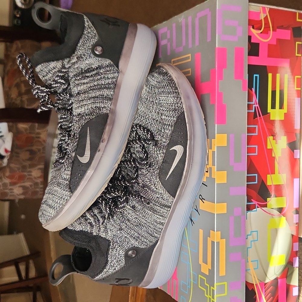 Nike Zoom KD11 Still KD Black Grey Oreo Durant AO2604-004 Men Size 11.5 US